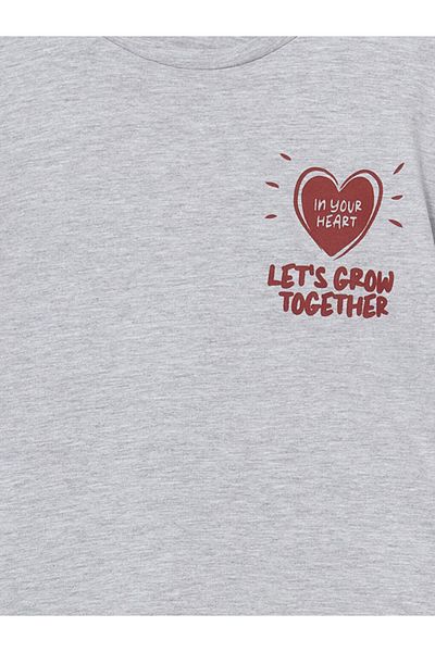 LC Waikiki Νέα σεζόν Crew Neck Girl's Tisort - S5IJ14Z4