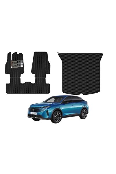 maxcar Peugeot 3008 2024+ Hybrid Premium Eva Paspas+Premium Bagaj Havuzu+Meta...