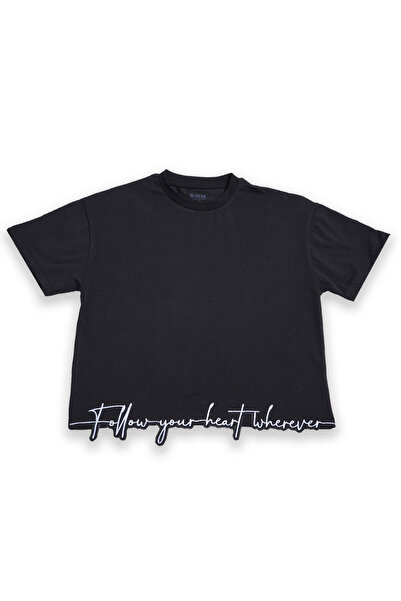 Stylein Follow Your Heart Cropped T-Shirt