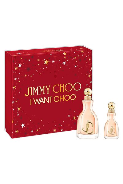 Jimmy Choo طقم هدايا جيمي شو ان شو نسائي يحتوي على (عطر 100 مل +لوسن جسم 100 مل + عينه 7.5 مل )