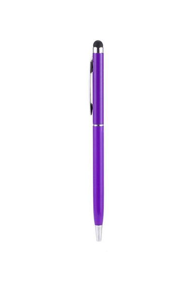 Generic STYLUS TOUCH SCREEN PEN 2 in 1 Purple