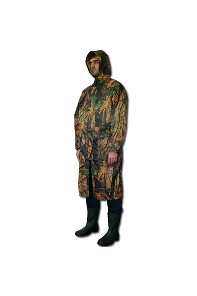 El Biz Savage Imperteks Top Coat Raincoat 11011 (Tree Pattern) L