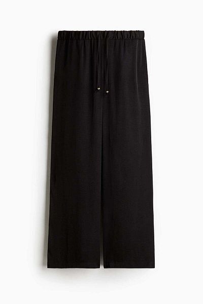 H&M Wide drawstring trousers