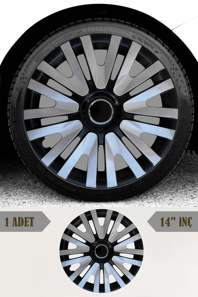 PackGar Hyundai Accent Era Blue Getz İ10 İ20 H100 14'' İnç Jant Kapağı 1 ADET Çift Renk 307