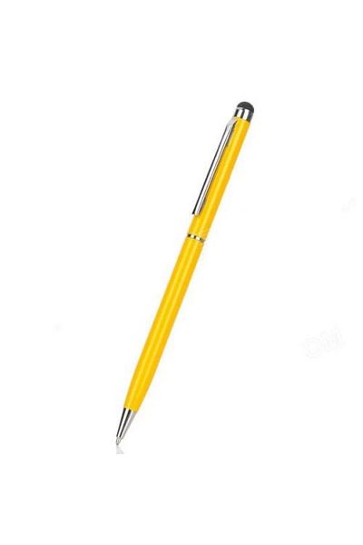 Generic STYLUS TOUCH SCREEN PEN 2 in 1 YELLOW