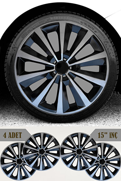 PackGar Opel Corsa C D E 15'' İnç Jant Kapağı 4 ADET Çift Renk 302
