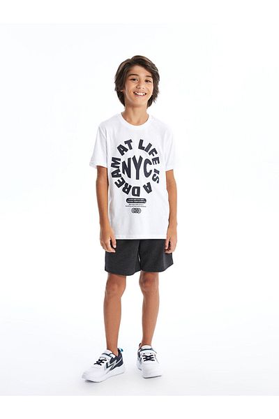 LC Waikiki Basic Boy Shorts with Elastic Waist