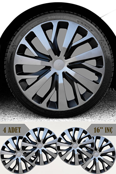 PackGar Ford Transit Connect Courier Custom 16'' İnç Jant Kapağı 4 ADET Çift Renk 309