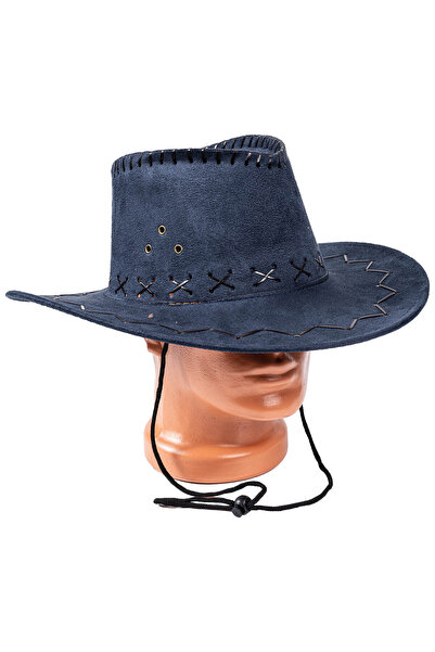 SAVEX Cowboy Hat - Fedora Hat - Petrol Blue - Hg-200