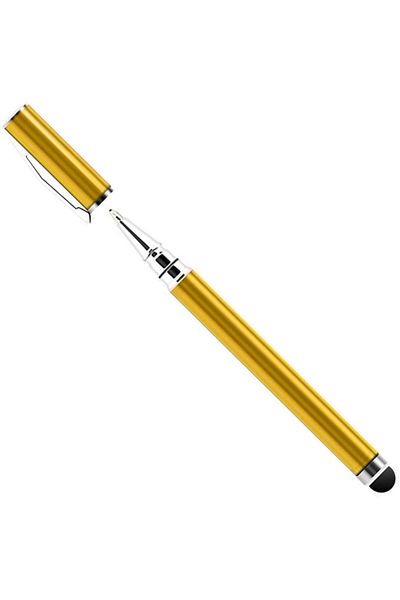 Generic Stylus Touch Pen 2-In-1 with Cover Gold