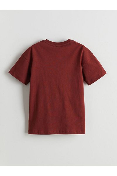 LC Waikiki Tricou pentru băiat cu gât crew de sezon nou - S5IU53Z4