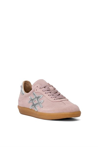 Ayakkabı Fuarı Pink Women's Genuine Leather Classic Sneaker Elite Rch088-M-Vade
