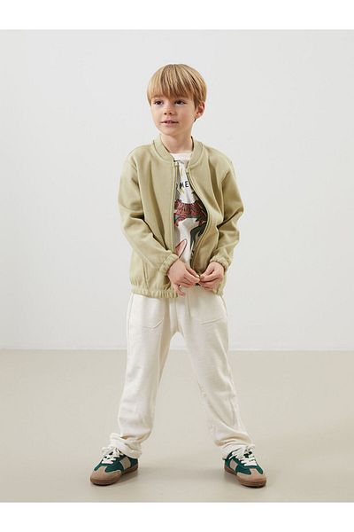 LC Waikiki Basic Boy's Zippered Sweatshirt