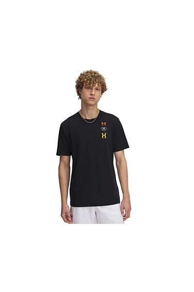 Under Armour Ανδρικό μπλουζάκι Casual Evol Logo Ua M 60/40S Χρώμα 1390165 -001