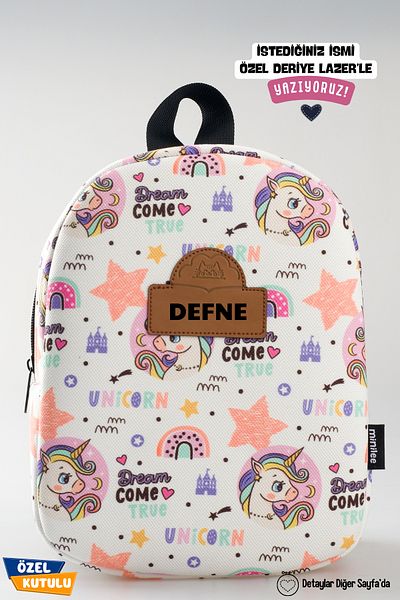 Minilee Unicorn World of Dreams - 0-8 Years Old Children's Kindergarten and Nursery Backpack