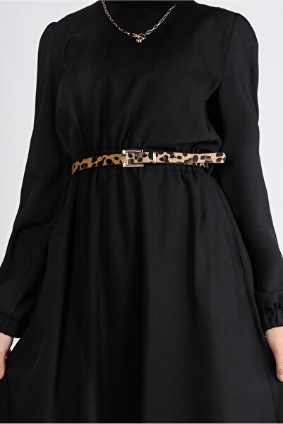 Alvina MANŞETLERİ LASTİKLİ ELBİSE 43400