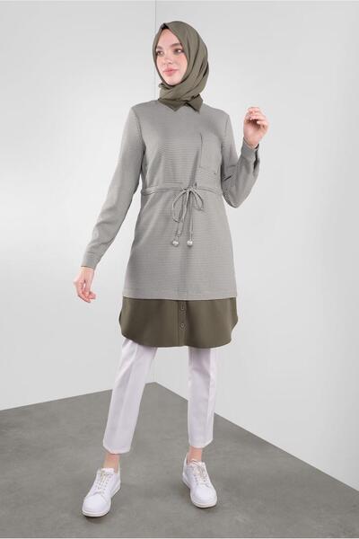 Alvina ΤΟΥΝΙΚΑ ΜΕ ΣΧΕΔΙΟ ΚΑΖΑΙΛΑΚΙ ΜΕ ΚΟΡΔΟΝΙΑ 41171