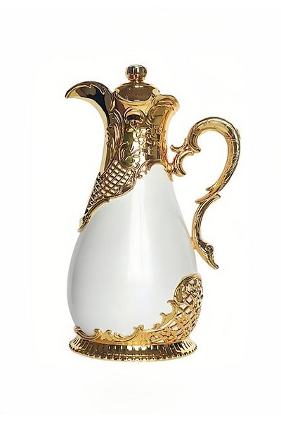 COOYA Stainless Steel Coffee Carafe,golden,double Walled Vacuum,for Gift, Parties And Daily Use,800ml