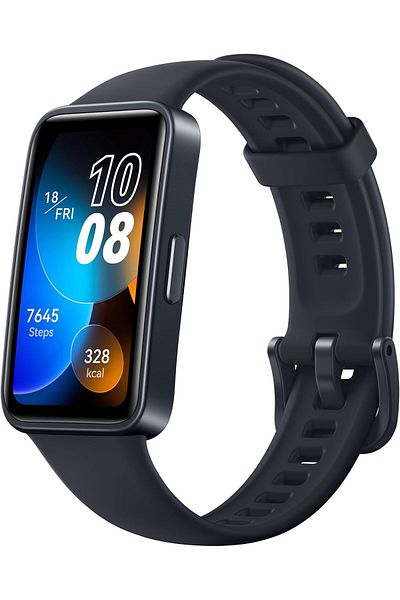 Huawei Band 8 Fitness Watch -Ultra Thin Smart Band design with Up to 2 Weeks Battery-Midnight Black