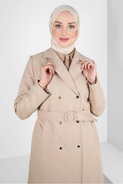 Alvina BELTED TRENCH COAT 10838