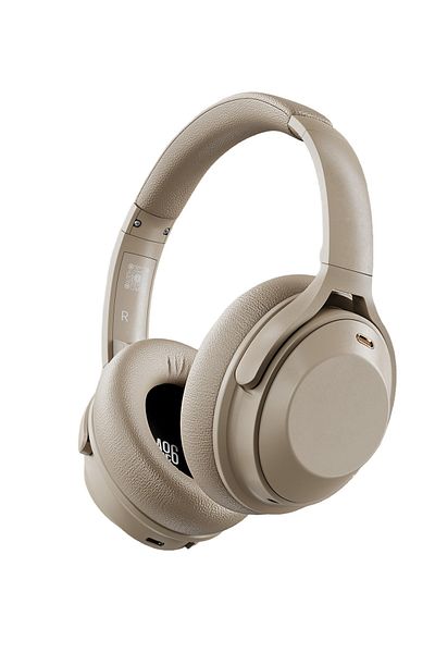 Fingertime ANC Wireless Bluetooth Headset, Over-Ear Active Noise Reduction for Gaming-esports PC Mobile Tablet