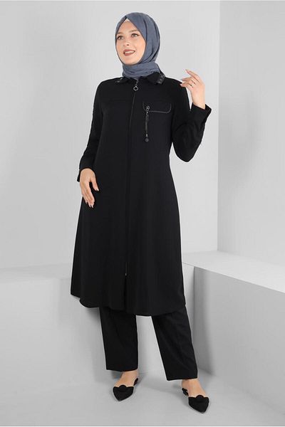 Alvina EYE DETAILED ZIPPERED CLOTHES 20373
