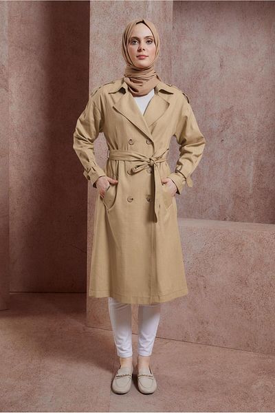 Alvina BIRDED TRENCH COAT 10861