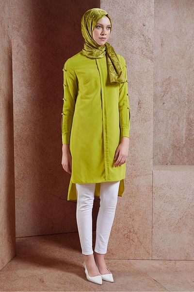 Alvina Asymmetrical Cut Long Tunic 4861