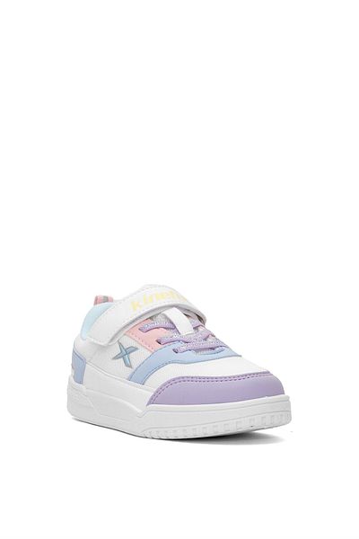 Kinetix Girl's Classic Sneaker - White - Green