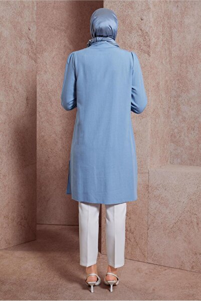 Alvina Linen Textured Tunic - Model 44490