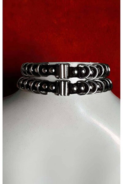 Angels Passion Lastik Choker-Lastik Tasma Harness-El Yapımı Lastik Choker