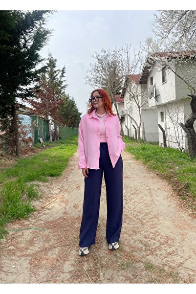 Tumtum Wear Oversize Basic Müslin Gömlek