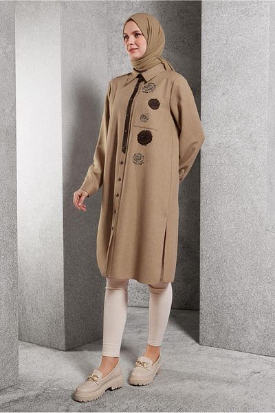 Alvina 45045 Μοντέλο Dobby Testett Tunik
