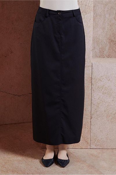 Alvina 60584 Μοντέλο ίσια κομμένη φούστα Hijab