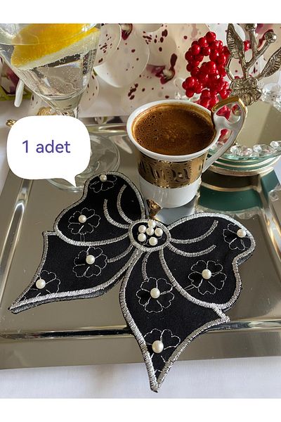 Lady Rio ȘERPEȚE DE CAFEA, ȘERPEȚE DE PRESENTARE, ȘERPEȚE DE COCKTAIL, ȘERPEȚE DE PRESENTARE DE CAFEA, DETALII PERLE