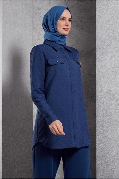 Alvina Quilted Patterned Tunic 45225