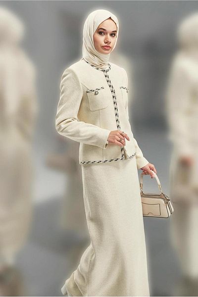 Alvina Tuvet Set 30501 - with Skirt and Comfortable