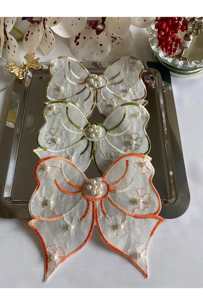 Lady Rio Coffee Side Napkin, Presentation Napkin, Cocktail Napkin, Coffee Presentation Napkin, Pearl Detail