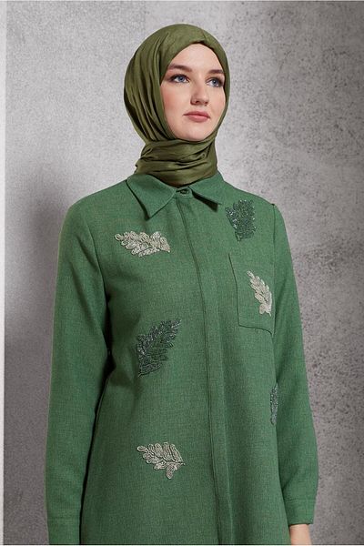 Alvina 45062 Model Bead Printed Tunic