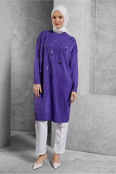 Alvina 44980 Model Knitwear Tunic
