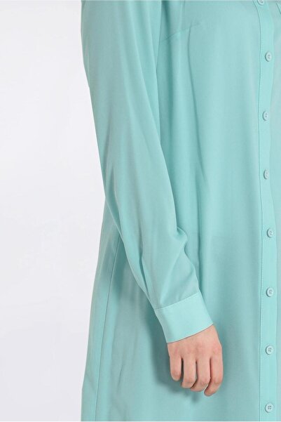 Alvina Buttoned and Pocket Detailed Tunic 4397