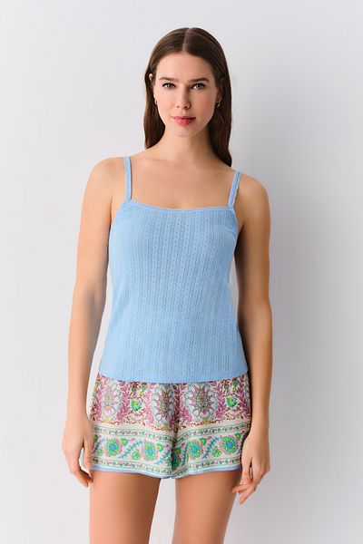 SUWEN Harley Shorts Pajama Set