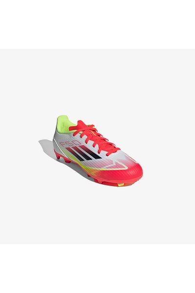 adidas F50 League Mg Kids White Turf Football Boots