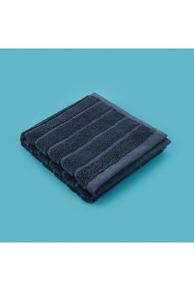 Evidea Soft Velvet Hand Towel - Anthracite - 30X50 cm