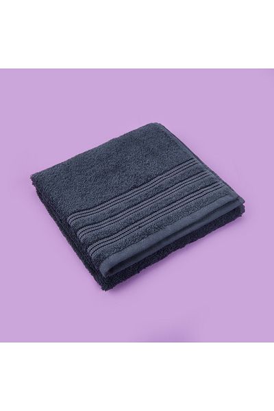 Evidea Soft Amor Face Towel - Anthracite - 50X100 cm