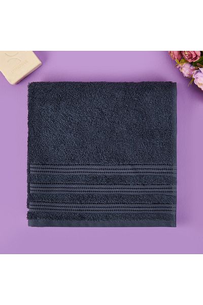 Evidea Soft Amor Face Towel - Anthracite - 50X100 cm