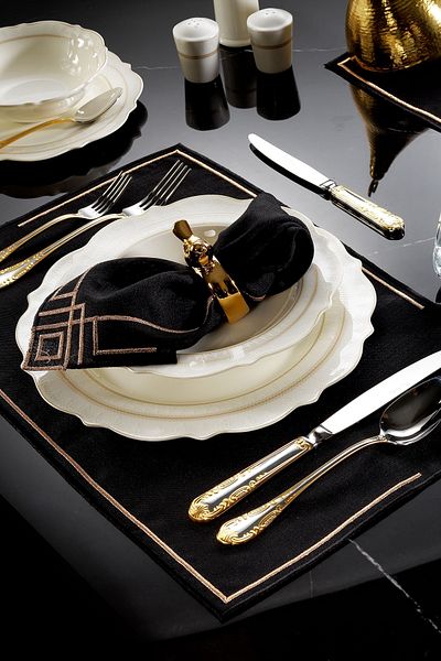 ZEBRA CASA Fame 2-Piece American Service Black/copper