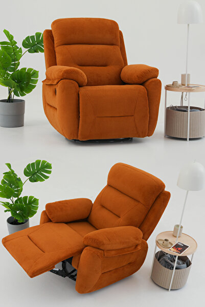 Eymense Comfort Tv Koltuğu Fonksiyonel Baba Koltuğu Sallanır Turuncu