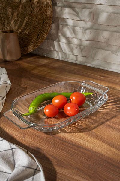 Queen’s Kitchen Shell Presentation Plate with Handle