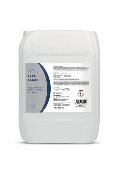WTR Cell Clean Tuz Klor Jeneratörü Hücre Temizlik Kimyasalı 10kg